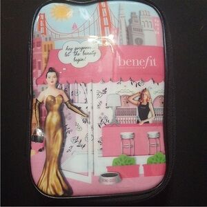 Benefit San Francisco Cosmetic Bag makeup travel pouch